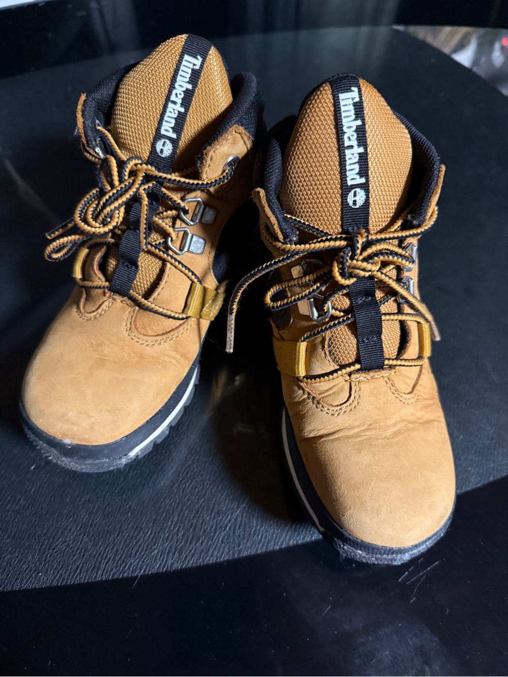 Timberland Men's Wheat Brown Lace-Up Work Boots